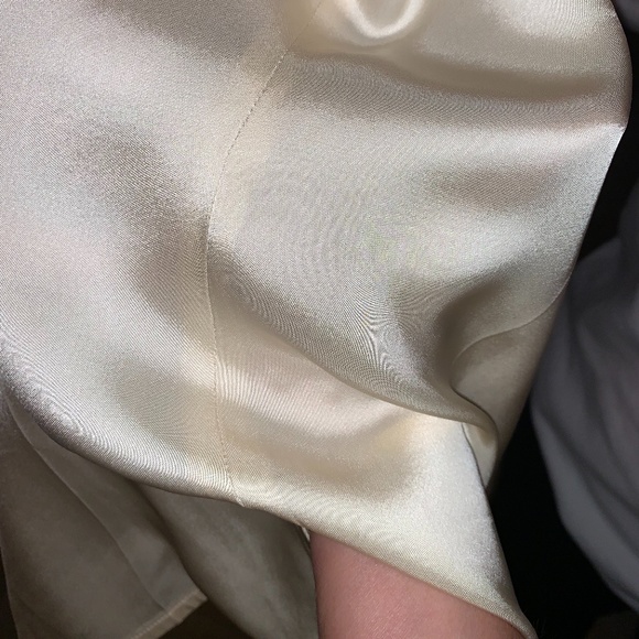 Helmut Lang Lace Slip Top/Camisole, Size S, Ivory & Black - Picture 12 of 13